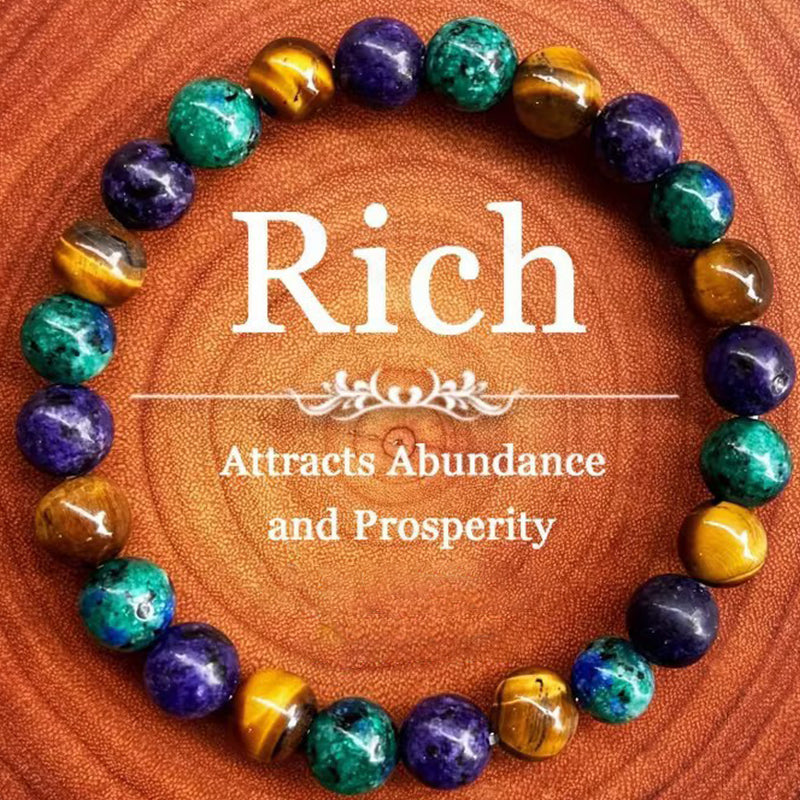 🎁 50% OFF! ⏰ 2026 Sale — Over 19,800 Sold!  Natural Stone Bead Bracelet – Gradient Glow, Grounded Vibes ✨
