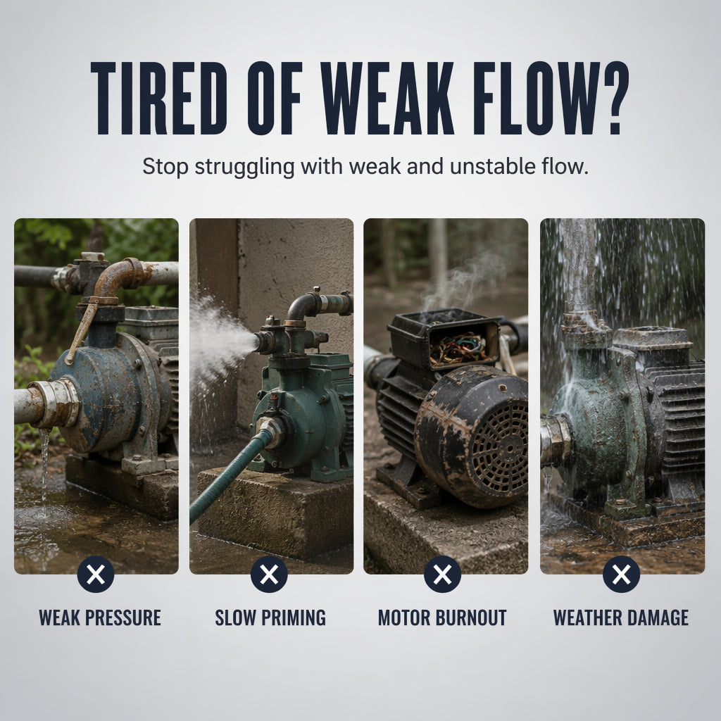 🎉 2026 Sale — Over 8,000 Sold! 💧 Self-Priming Water Pressure Booster Pump – Stable Pressure, High Flow – Perfect for Irrigation & Home Use! ✨