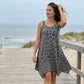 Bestseller🏆👗 Leopard Print Dress with Ring Straps – Flattering Loose Fit & Modern Edge for Any Occasion