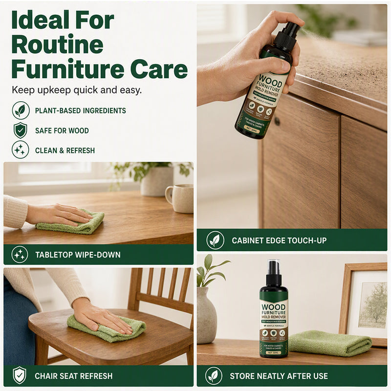 🔥Hot Sale 50% OFF🔥 Multi-Surface Mold Remover Spray – Bleach-Free, for Wood Furniture🪑
