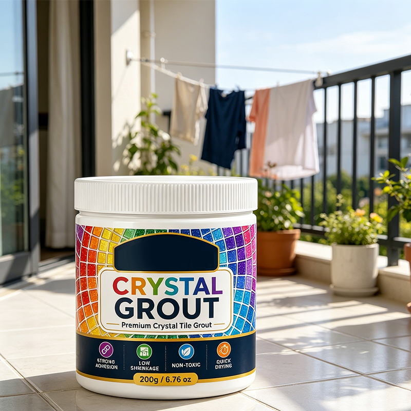 🔥Hot Sale 50% OFF🔥 Crystal Tile Grout – Waterproof, High-Strength, for Tile & Mosaic 💎