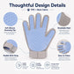 Double-Sided Pet Grooming Glove