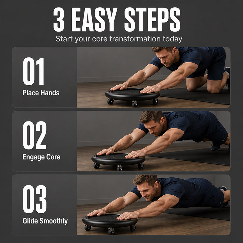 🎉 2026 Sale — Over 44,100 Sold!💪 Abdominal Roller Wheel Disc with Knee Mat – Fitness‑focused 🛠️