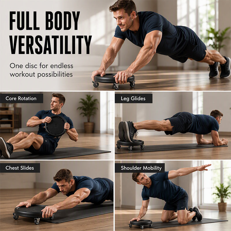 🎉 2026 Sale — Over 44,100 Sold!💪 Abdominal Roller Wheel Disc with Knee Mat – Fitness‑focused 🛠️