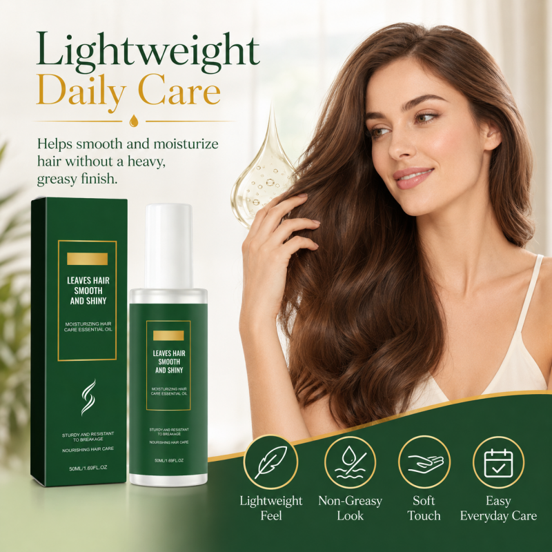 🥳2026 TOP RATED🥳 Hair Essential Oil – Deep Moisture for Dry Ends, Instant Frizz Control, Lightweight – Silky & Radiant! 🌟💧