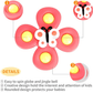 ⚡50% Off for a Limited Time！! 🧸 Suction cup spinners for fun and play