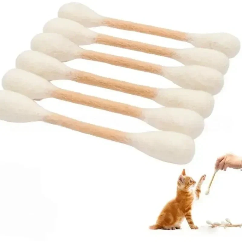 😻Interactive Swab Cat Toy with Catnip