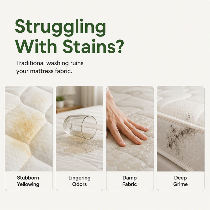 No-Rinse Mattress Dry Foam Cleaner