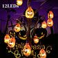 🎃🦇 50% OFF!👻Waterproof Halloween Pumpkin Solar Branch Lights