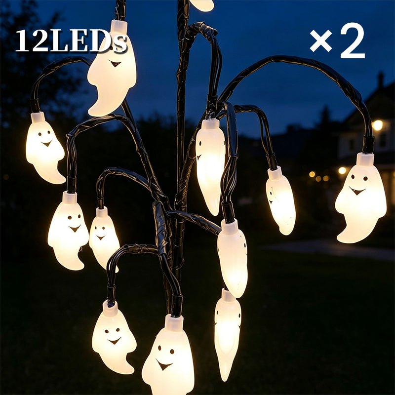 🎃🦇 50% OFF!👻Waterproof Halloween Pumpkin Solar Branch Lights