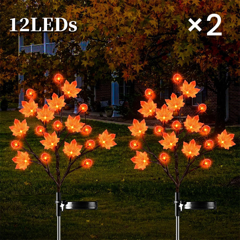 🎃🦇 50% OFF!👻Waterproof Halloween Pumpkin Solar Branch Lights