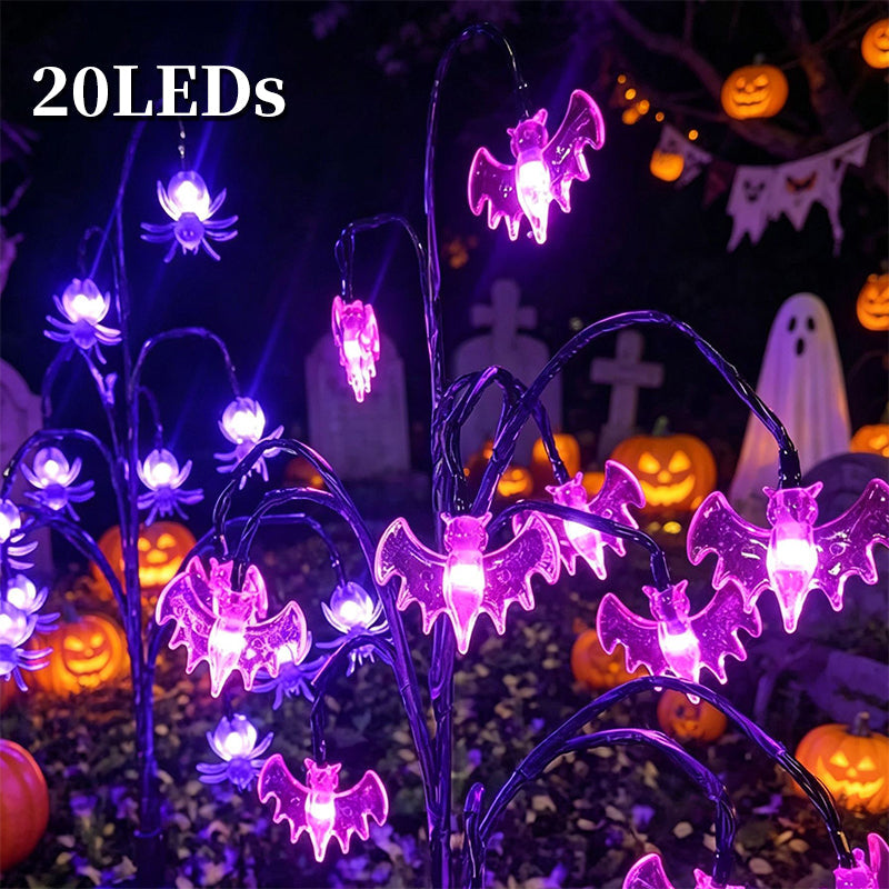 🎃🦇 50% OFF!👻Waterproof Halloween Pumpkin Solar Branch Lights