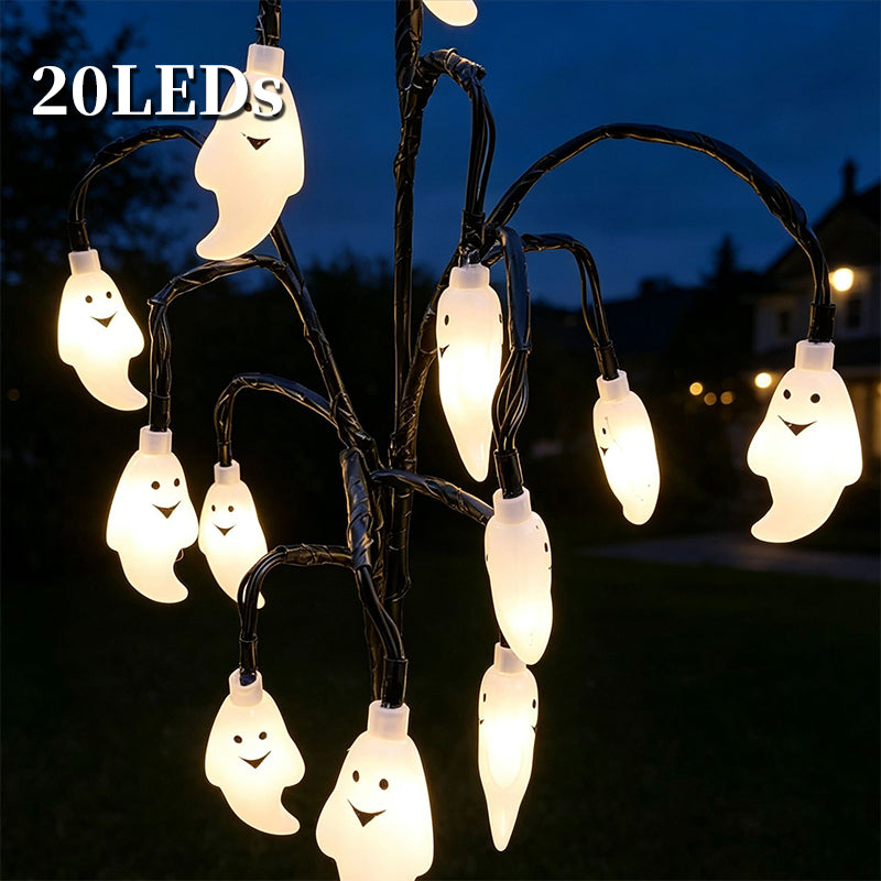 🎃🦇 50% OFF!👻Waterproof Halloween Pumpkin Solar Branch Lights
