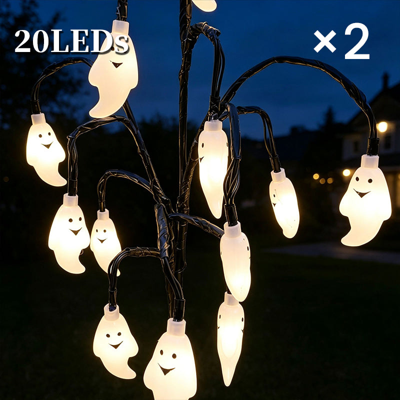 🎃🦇 50% OFF!👻Waterproof Halloween Pumpkin Solar Branch Lights