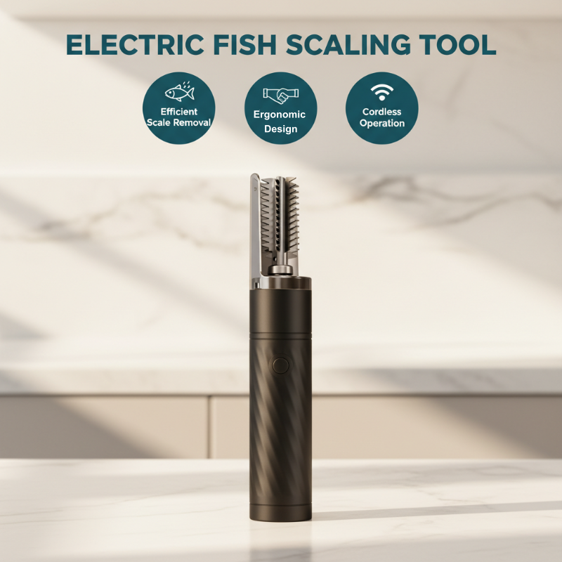 🐟 50% OFF NOW! ⚡ Rechargeable Fish Scaler – Fast Scaling, Skin-Friendly & Waterproof – One-Touch Operation with Non-Slip Grip 🔪