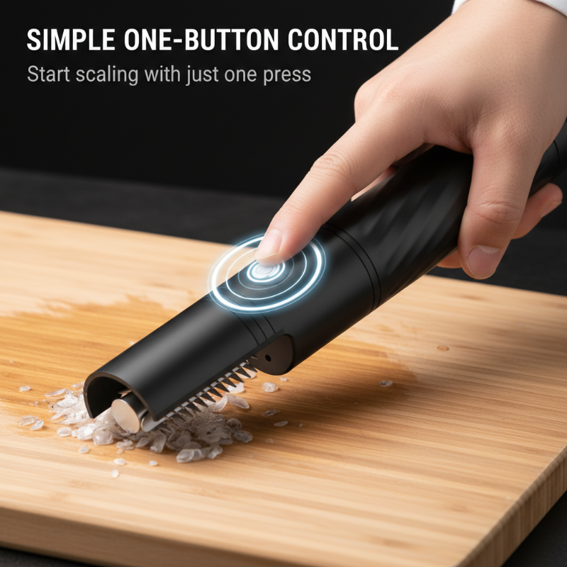 🐟 50% OFF NOW! ⚡ Rechargeable Fish Scaler – Fast Scaling, Skin-Friendly & Waterproof – One-Touch Operation with Non-Slip Grip 🔪