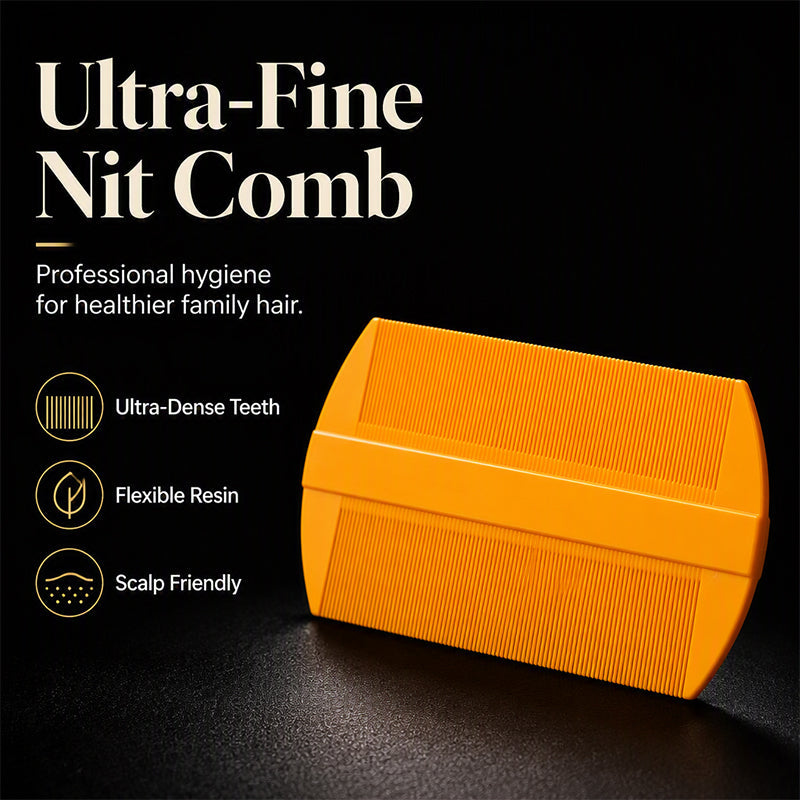 🎉 2026 Sale — Over 22,700 Sold!🦴 Double‑Sided Fine Tooth Lice Comb – Gentle ✨
