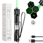 🔦 Rechargeable Red or Green Laser Pointer with Pattern Heads