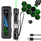 🔦 Rechargeable Red or Green Laser Pointer with Pattern Heads