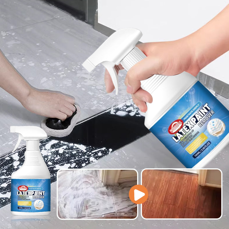 🥳2026 HOT SALE🥳💞50K+ SOLD!🎨✨ 50% OFF! Latex Paint Remover Spray – Enzyme technology dissolves paint & putty in seconds. Safe for wood, metal & plastic – no scraping struggles! 🛡️💪