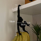 🍌😄 LIMITED TIME 50% OFF! 🪩Monkey Shaped Banana Hook – Hang Fruit, Keys & Bags with Playful Storage Personality