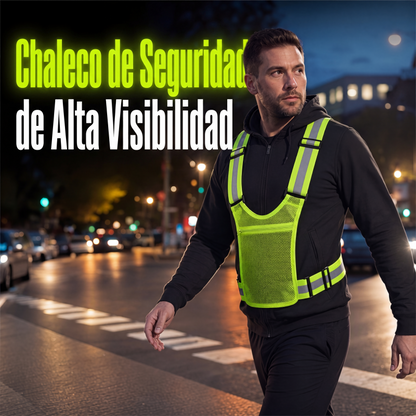🦺✨ High-Visibility Reflective Vest – Practical Pocket, Comfortable Fit, and Total Safety for Day and Night Running 🌙🏃‍♂️