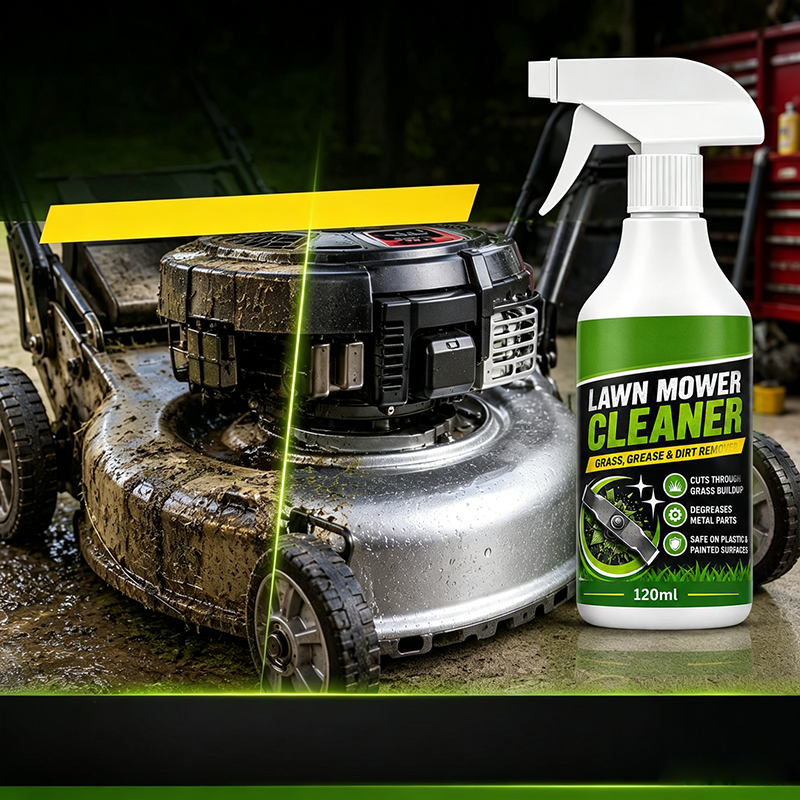 🔥 Fast Acting Lawn Mower Cleaner Spray – Foaming Formula Dissolves Grease & Grass – Ideal for Metal, Plastic & Painted Parts 🌿🛠️