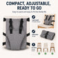 👶Baby Chair Harness Strap – 5-Point Safety & Travel-Ready Design