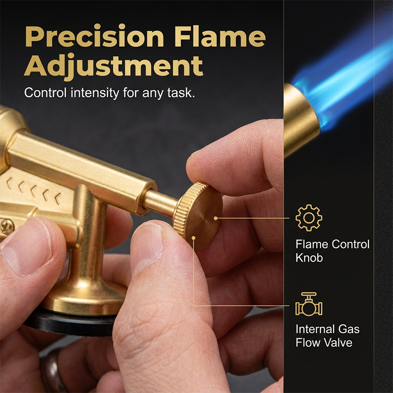 ⏳Buy 2 Get 1 Free🔥Invertible Butane Torch for Grilling, Searing and Fire Starting