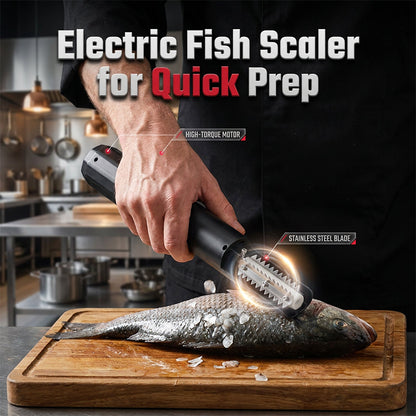 High-Power Cordless Fish Scaler for Kitchen & Fishing