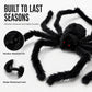 🎃 Halloween Giant Spider Decoration 🕷️👻 – Oversized Outdoor Halloween Decor for Garden, Yard & Home ✨