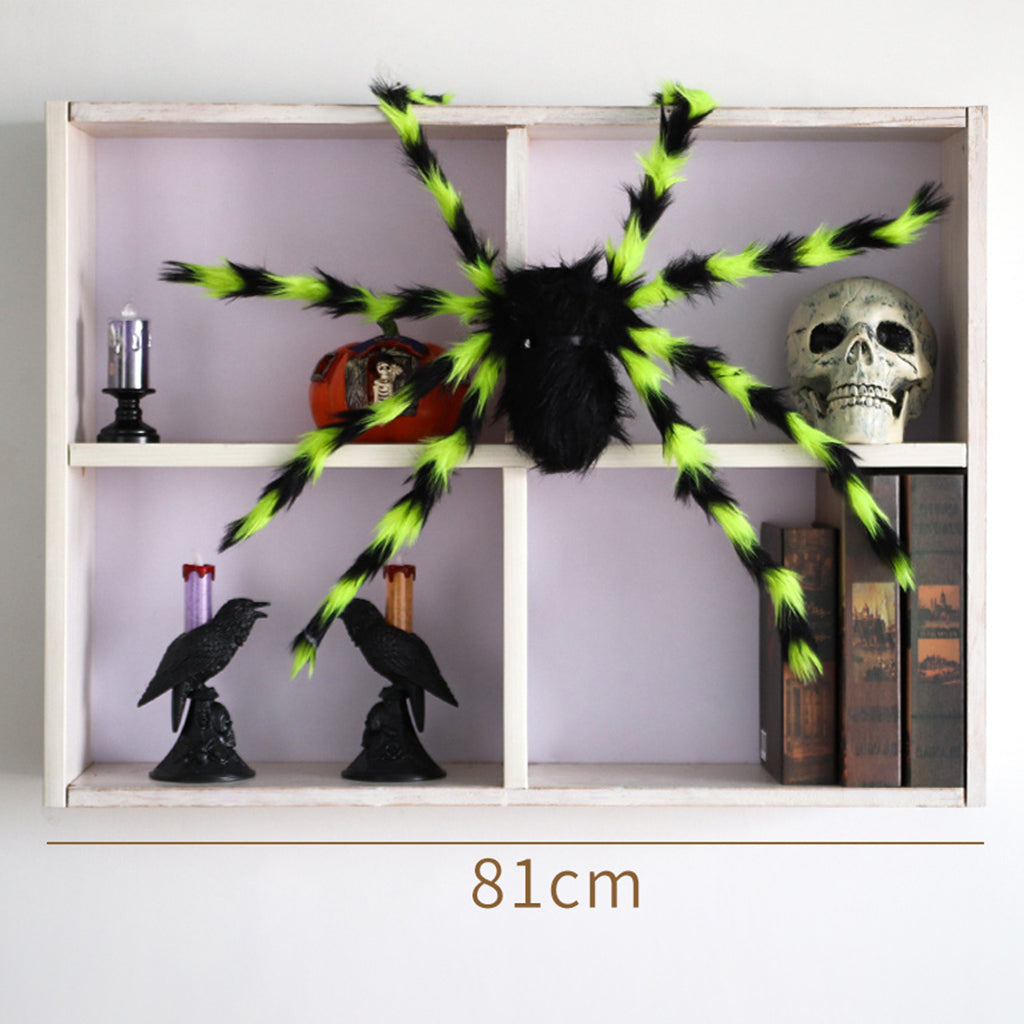 🎃 Halloween Giant Spider Decoration 🕷️👻 – Oversized Outdoor Halloween Decor for Garden, Yard & Home ✨