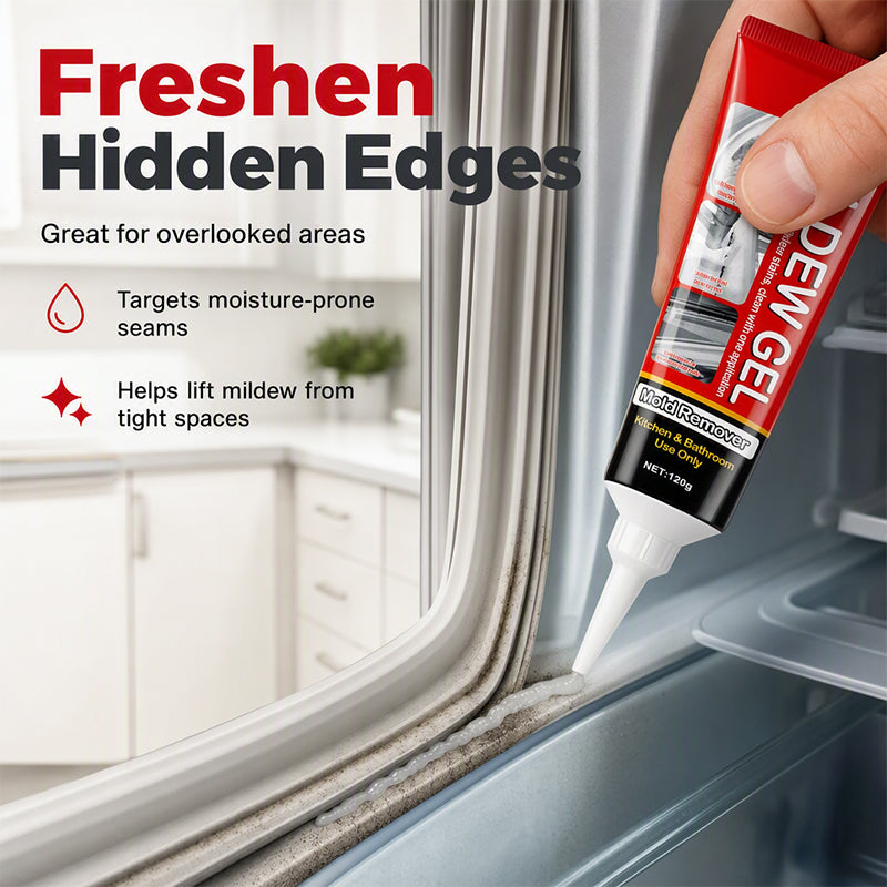 🔥50% OFF! Powerful Mold Stain Remover Gel – Clings to Tile, Grout & Seals, No Scrub, Just Apply, Wait & Wipe! 🧽✨