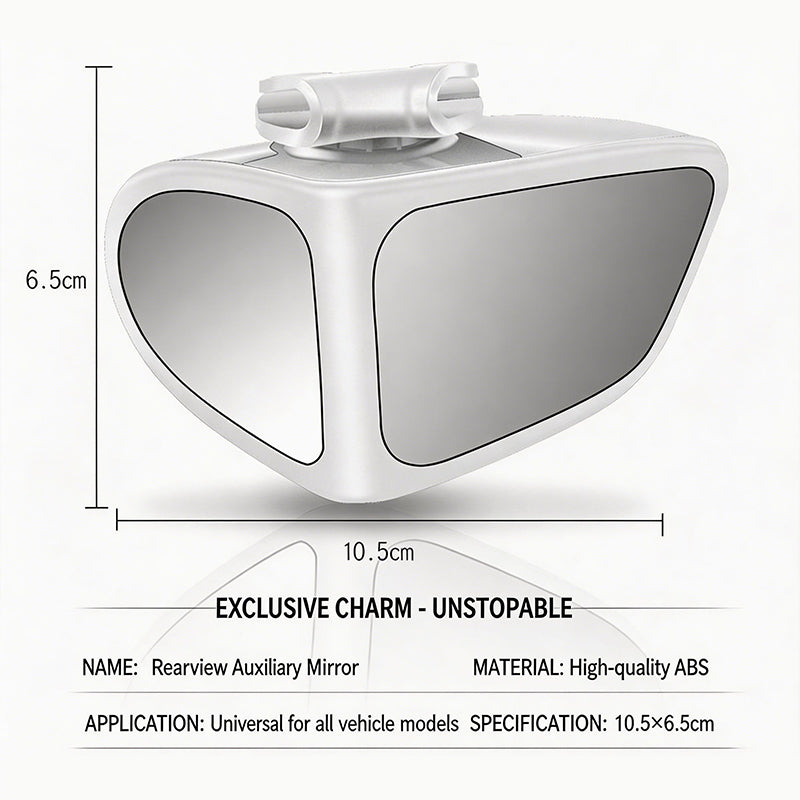 📢📢50% OFF !!⏰Dual-Lens 360°Adjustable Blind Spot Mirror