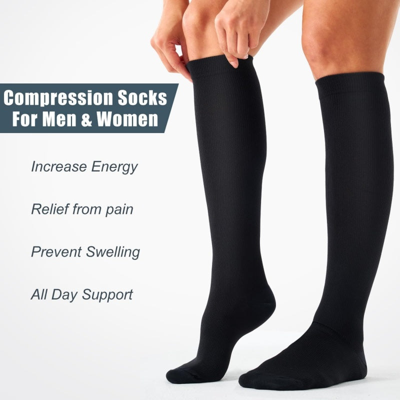 ⏳🔥LIMITED-TIME 50% OFF! ⏰Unisex Copper‑Infused Graduated Compression Socks ✨