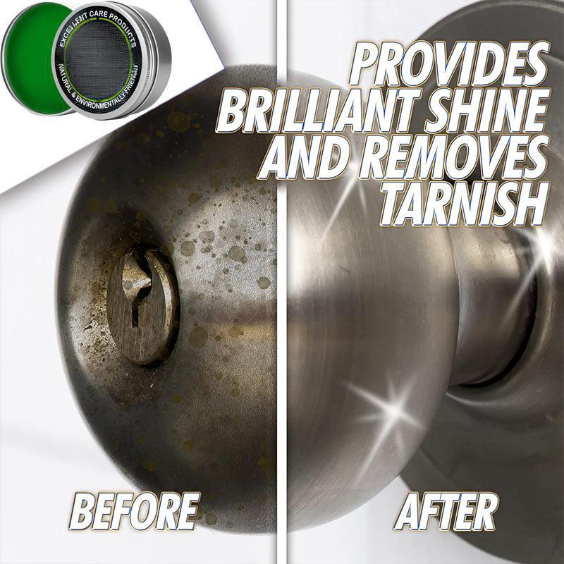 🥳2026 HOT SALE🥳💞50K+ SOLD! ✨🔧 50% OFF! All-Purpose Mirror Shine Metal Wax Polish – Removes oxidation & fingerprints, smooths scratches & dull spots. Leaves protective wax coating – repels water, dust & rust. Works on all metals – from £6.99! 🛡️💎