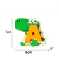 🔤 26-Piece Wooden Letter & Animal Matching Toy – Hands-On Alphabet Mastery, Vibrant Animal Illustrations & Child-Safe Design – Learning Made Fun ✨