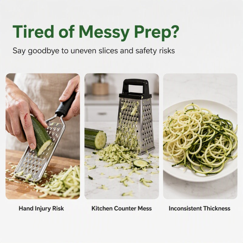 Handheld Vegetable Spiralizer Slicer