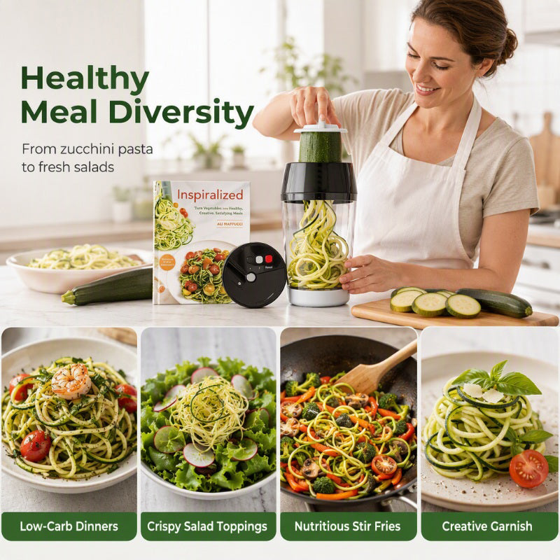 Handheld Vegetable Spiralizer Slicer