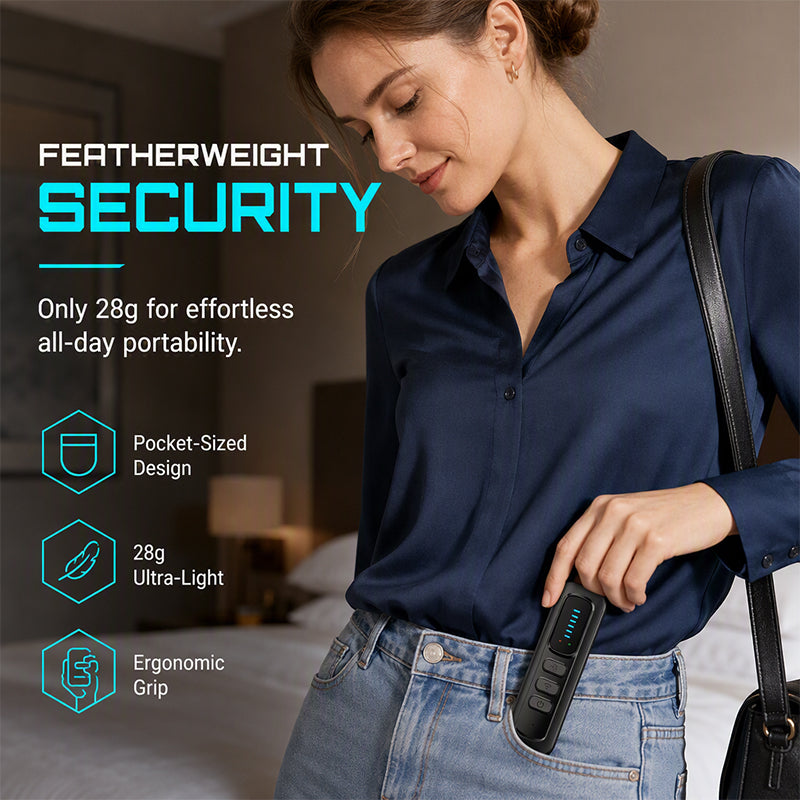 🔍🛡️ T19 Hidden Camera Detector – 6-in-1, RF, GPS, Bug Finder – Privacy Shield! 💪