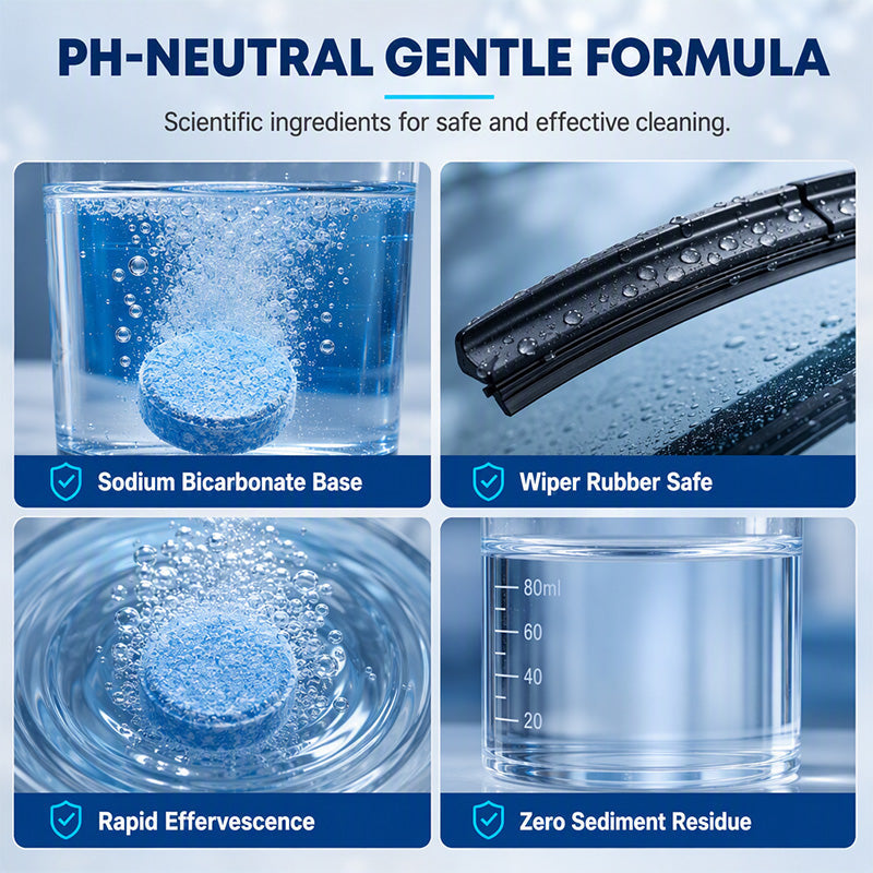 ⏰Car Windshield Cleaning Effervescent Tablets