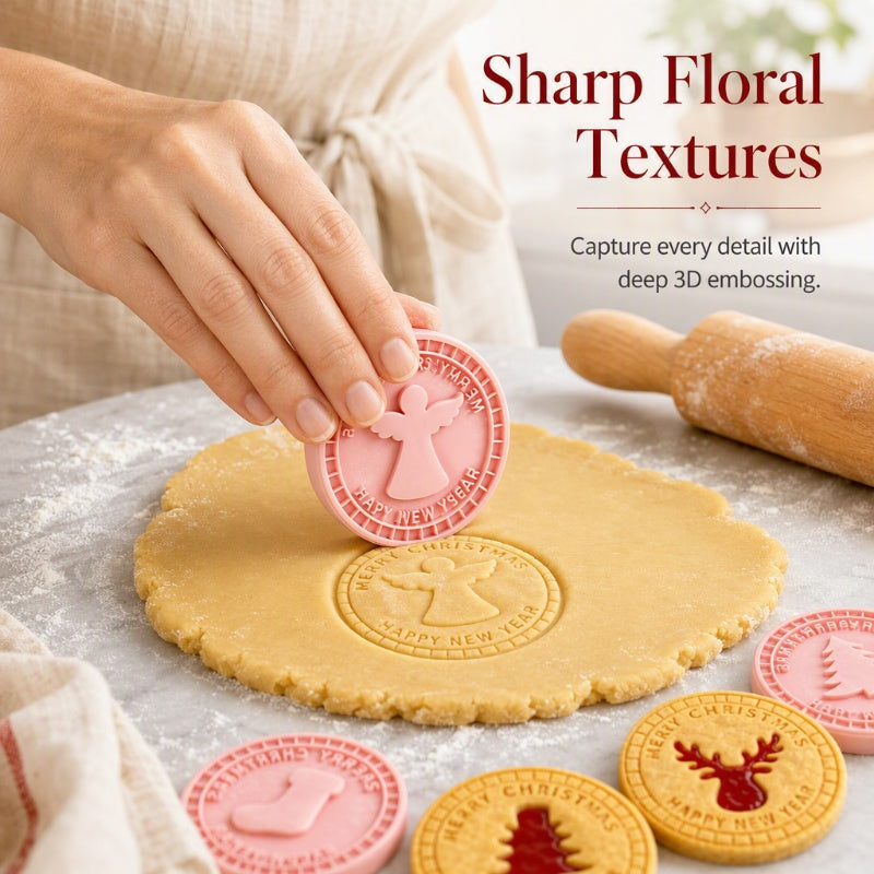 🏆 50% Off on the Last Day! 🔥 Buy 2, Get 1 Free 🎁 Holiday Christmas Cookie Cutter Set