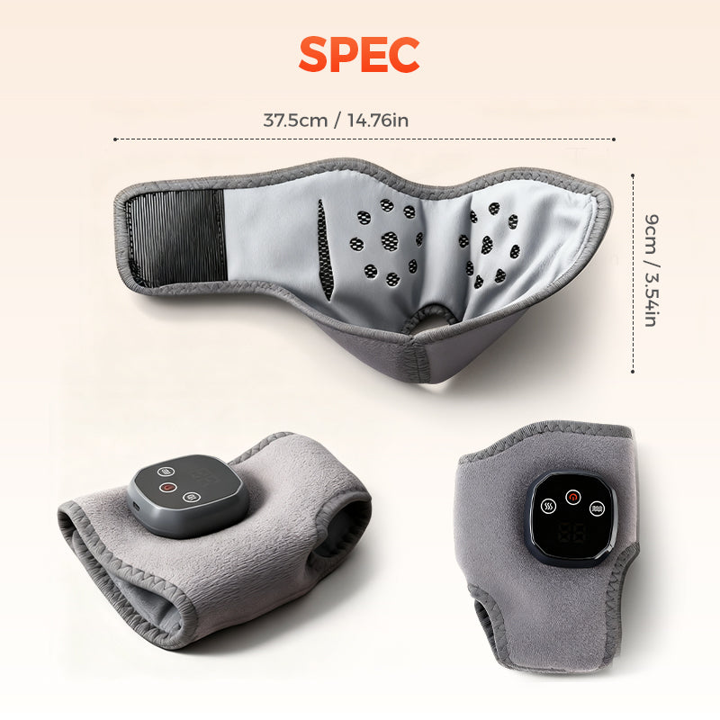 Portable Ankle Massager with Heat & Vibration