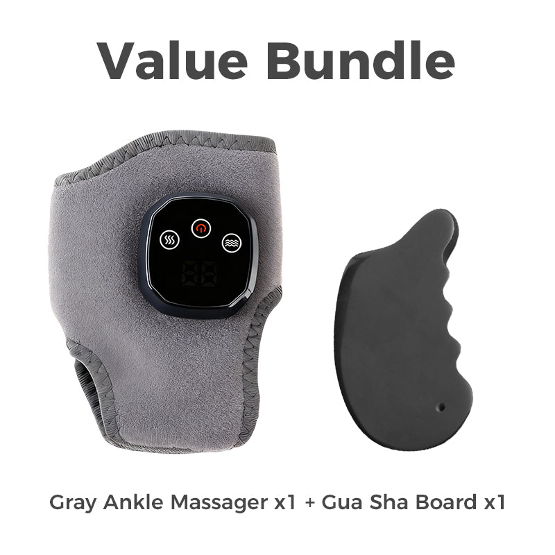 Portable Ankle Massager with Heat & Vibration