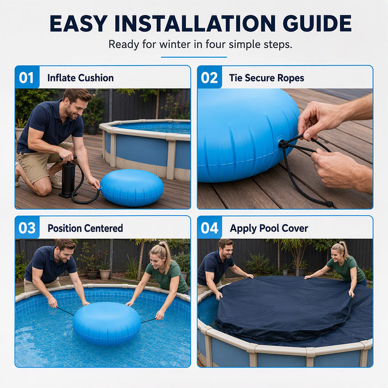 Round Inflatable Pool Winterizing Air Pillow