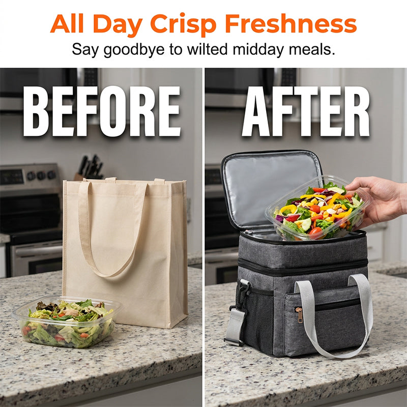 ⏳Time-Limited Special⏰Double Layer Insulated Lunch Bag🍱