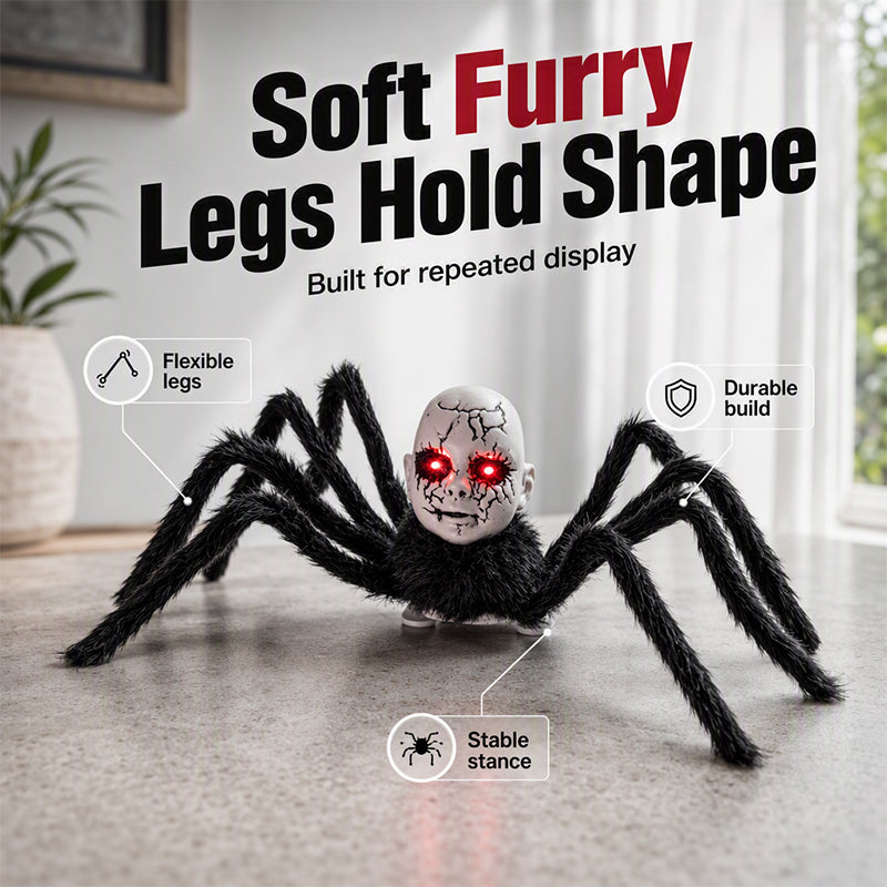 Halloween Sound Activated Crawling Spider