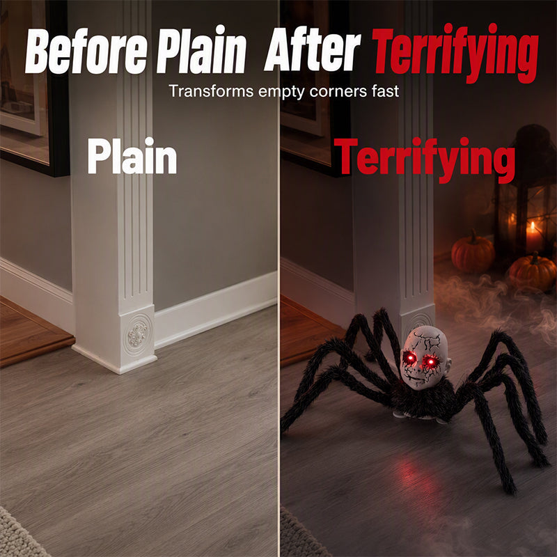 Halloween Sound Activated Crawling Spider