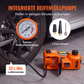 📢📢50% OFF!! ⏰🚗 Essential car repair tools 🛠️ – 12V electric-hydraulic car jack repair kit