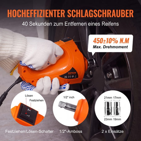 📢📢50% OFF!! ⏰🚗 Essential car repair tools 🛠️ – 12V electric-hydraulic car jack repair kit